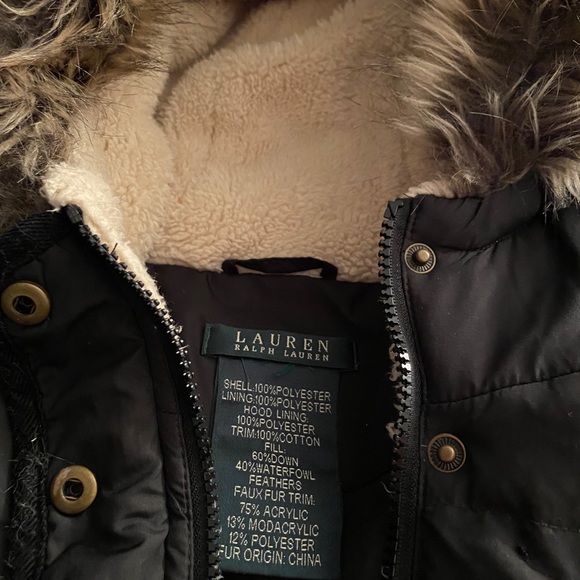 Faux Fur Trim Down & Feather Fill Parka - Picture 5 of 5